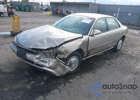 2002 Buick Century Limited from USA, damaged, VIN 2G4WY55J921234836